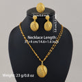 dubai jewelry gold sets Necklace and earrings set for women high quality plated jewelry sets weddings mother gifts Accessories
